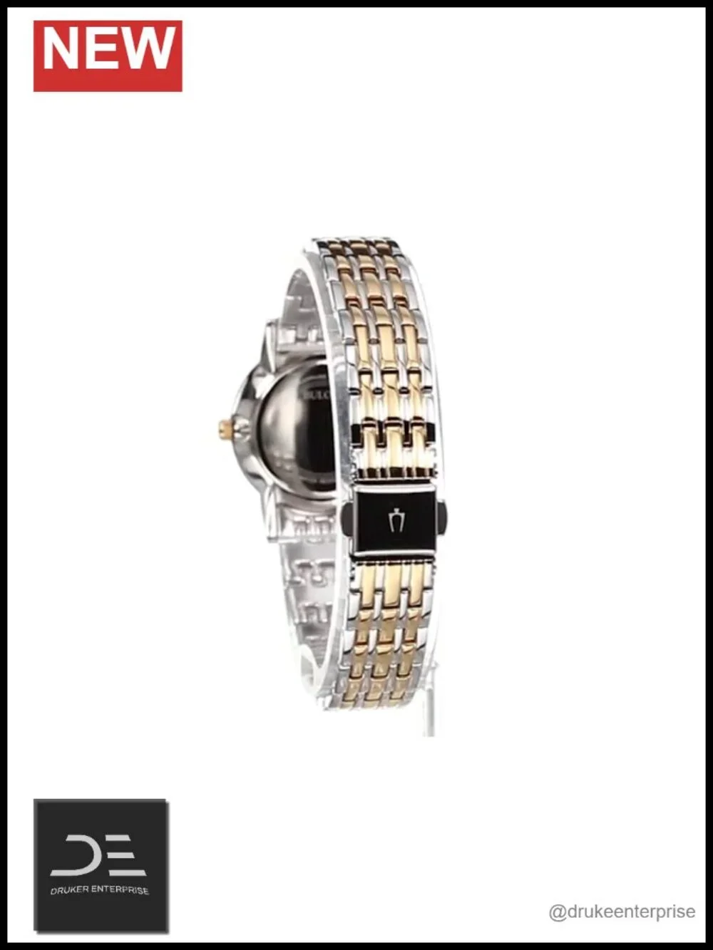 Ladies Classic Quartz Watch Stainless Steel Diamond